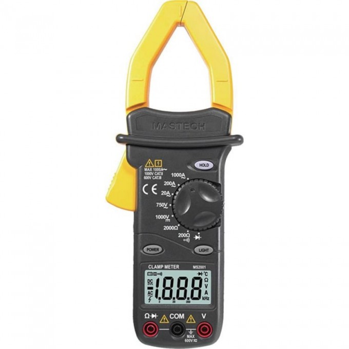 Клещи токоизмерительные цифровые MASTECH ACA MS2001C 13-1310