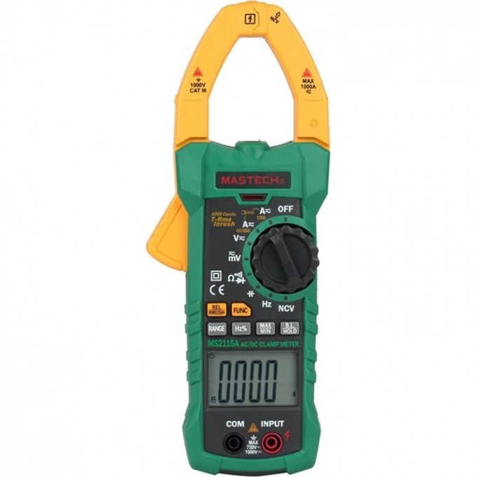 Клещи токоизмерительные цифровые MASTECH MS2115A