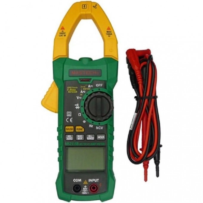 Клещи токоизмерительные цифровые MASTECH MS2115B